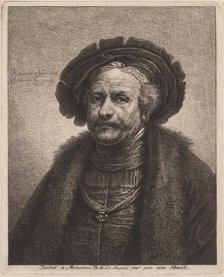 Self-Portrait of Rembrandt, 1771. Creator: Georg Friedrich Schmidt.