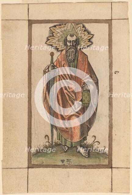 Saint Paul, early 16th century. Creator: Master WZ.