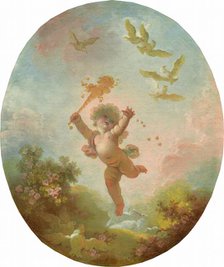 Love as Folly, c. 1773/1776. Creator: Jean-Honore Fragonard.