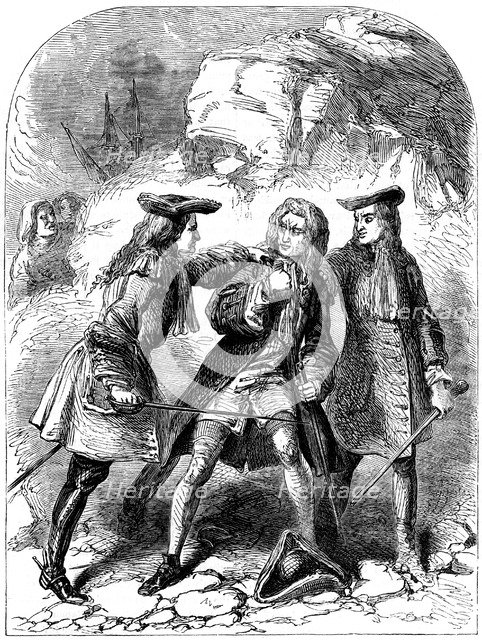 'Arrest of Sir John Fenwick', 1696 (late 19th century). Artist: Unknown