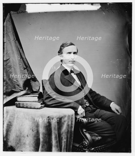 John Baldwin Hawley, between 1860 and 1875. Creator: Unknown.