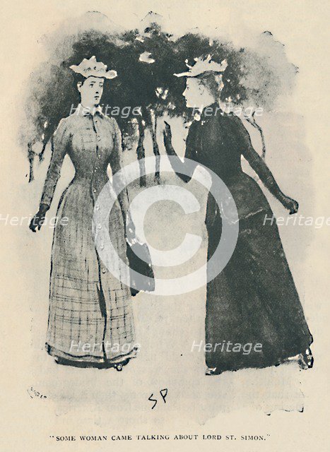 'Some Woman Came Talking About Lord St. Simon', 1892. Artist: Sidney E Paget.