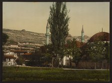 The Khan's Palace in Bakhchisaray, 1890-1900.