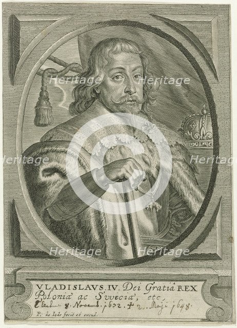 King Wladyslaw IV Vasa of Poland (1595-1648), Mid of 17th cen..