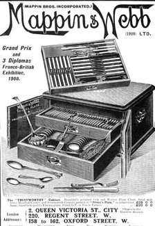 Mappin & Webb: the "Trustworthy" Cabinet, 1909. Creator: Unknown.