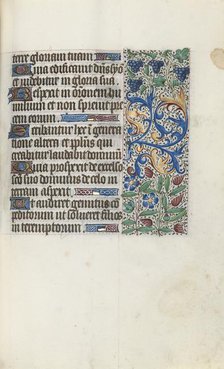 Book of Hours (Use of Rouen): fol. 89r, c. 1470. Creator: Master of the Geneva Latini (French, active Rouen, 1460-80).