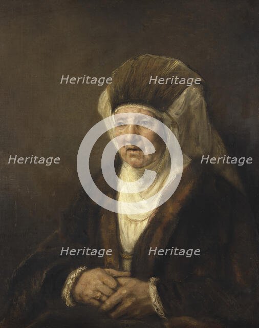Portrait of an Old Woman, 1655. Creator: Rembrandt Harmensz van Rijn.