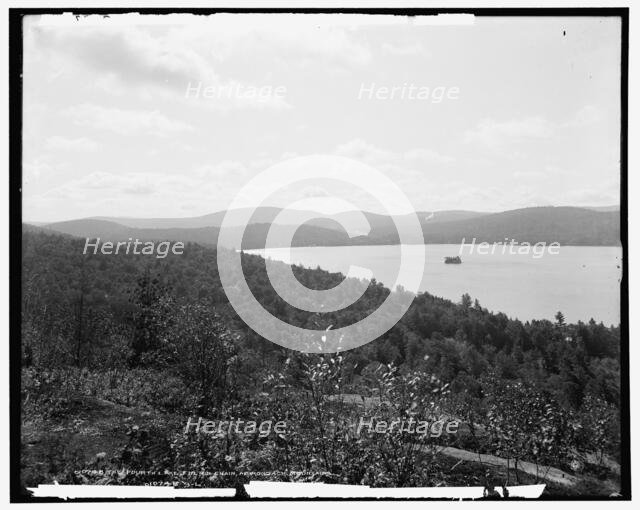 The Fourth Lake, Fulton Chain, Adirondack Mountains, c1904. Creator: Unknown.