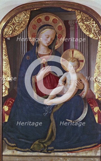 Madonna with the Child', by Fra Angelico.