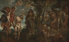 The Baptism of Christ, 1604-1605. Creator: Peter Paul Rubens.