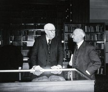 Sir Henry Hallett Dale and Sir Zachary Cope, 1962. Creator: Unknown.