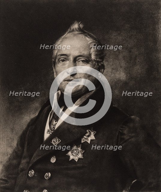 Portrait of Pyotr Yakovlevich Ubri (Peter von Oubril) (1774-1847).