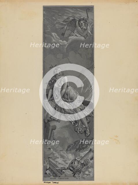 Wall Paper, 1935/1942. Creator: Michael Trekur.