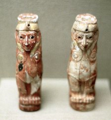 Artefacts (Sphinx figures) from Turkey, 1800 BC. Artist: Unknown