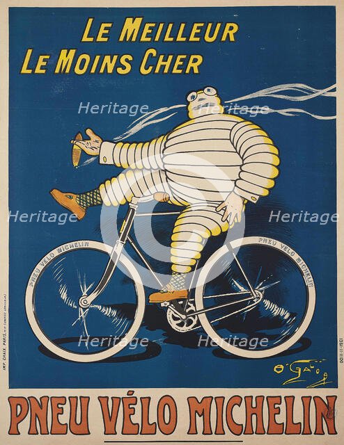 Pneu Vélo Michelin, 1912. Creator: O'Galop, (Marius Rossillon) (1867-1946).