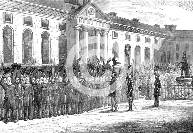 King Charles's Day, Chelsea Hospital, 1874. Creator: Unknown.