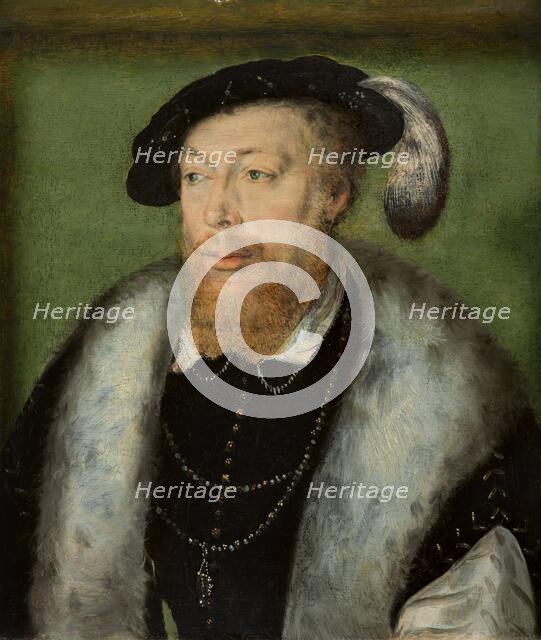 Portrait of Robert de la Marck, 4th Duke of Bouillon, 1550. Creator: Corneille de Lyon.
