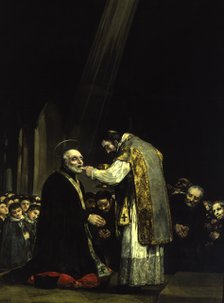 Last Communion of St. Joseph Calasanz' by Francisco de Goya.