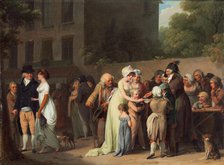 The Card Sharp on the Boulevard, 1806. Creator: Louis Leopold Boilly.