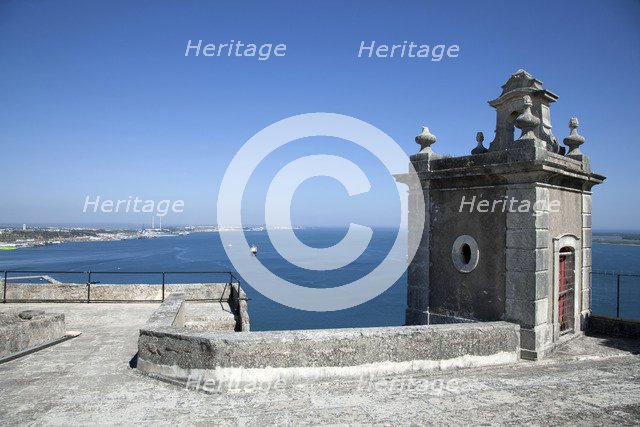 The fortress at Setubal, Portugal, 2009. Artist: Samuel Magal