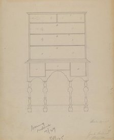 Chest, 1935/1942. Creator: Eugene Barrell.