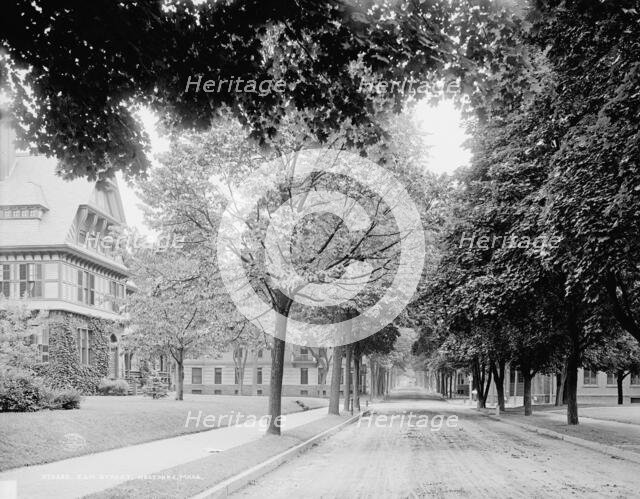 Elm Street, Holyokke [sic], Mass., c1908. Creator: Unknown.
