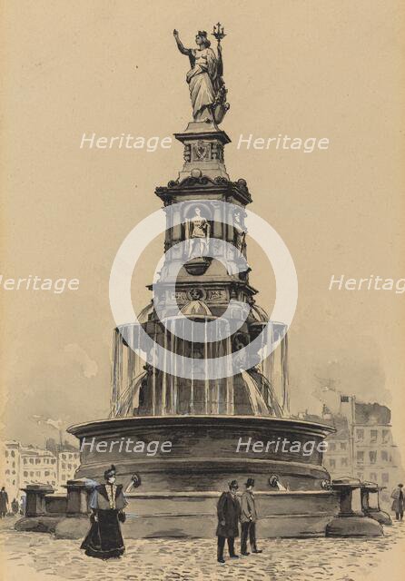 Hansa-Brunnen, 1893. Creator: Fritz Stoltenberg.