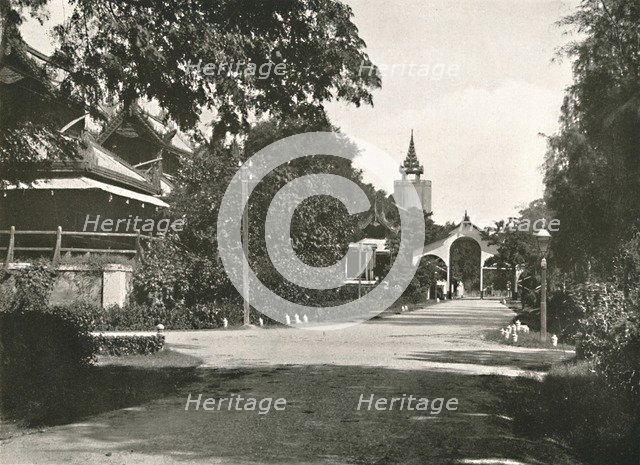 'Queen's Watch Tower, the Palace, Mandalay', 1900. Creator: Unknown.