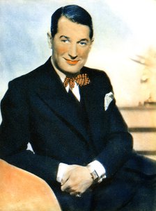 Maurice Chevalier, French actor and popular entertainer, 1934-1935. Artist: Unknown