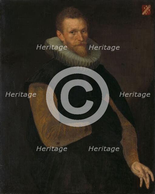 Jacob Cornelisz Banjaert, called van Neck (1564-1638), Admiral, Burgomaster and Councilor of Amsterd Creator: Cornelius Ketel.