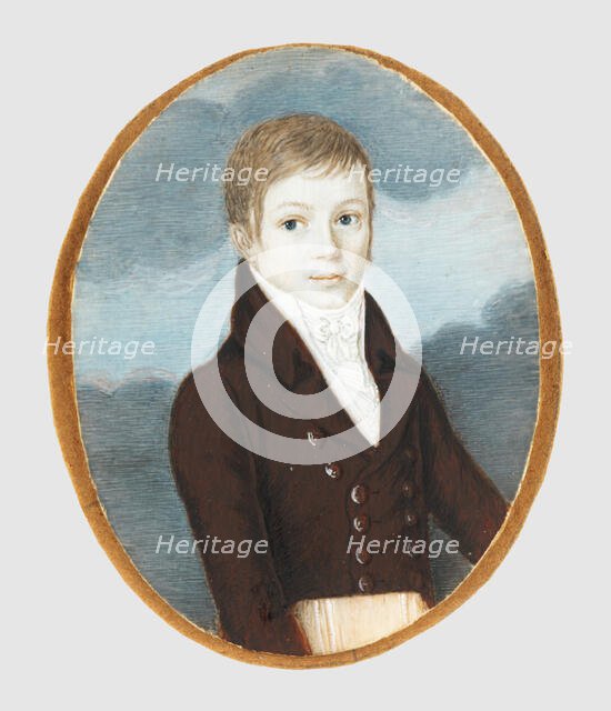 Portrait of Baltazar Szirmay as a Child, around 1800. Creator: Unknown.