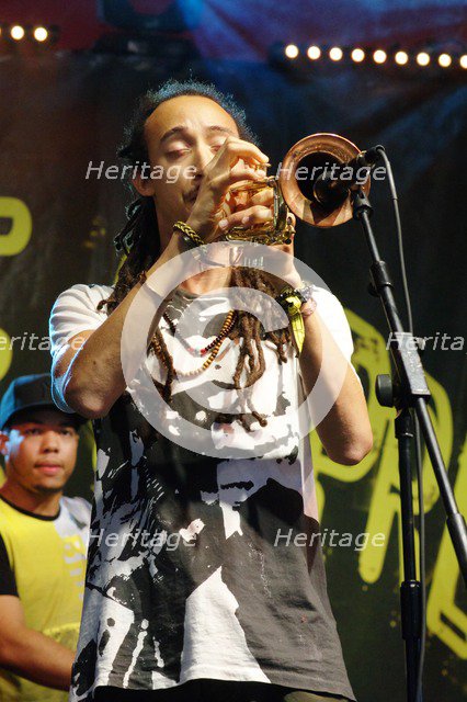 Irwin Hall, Love Supreme Jazz Festival, Glynde Place, East Sussex, 2015. Artist: Brian O'Connor.