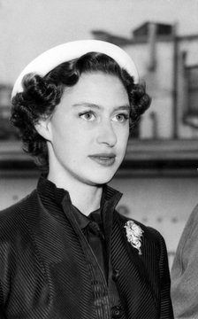 Princess Margaret visiting Earl's Court, London, 1954. Artist: Unknown