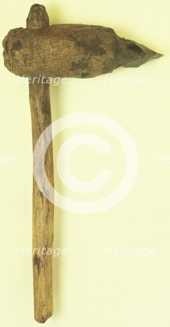 Prehistoric axe. Artist: Unknown