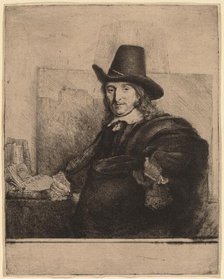 Jan Asselijn, c. 1647. Creator: Rembrandt Harmensz van Rijn.