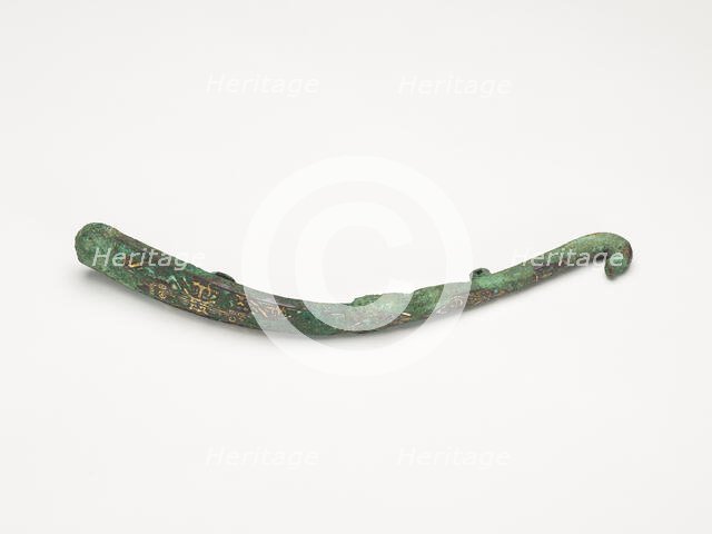 Garment hook (daigou), Eastern Zhou dynasty, mid-4th century BCE. Creator: Unknown.