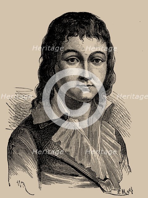 Portrait of Louis-Charles, Prince Royal of France (1785-1795), 1889.