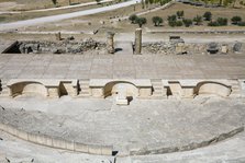 The theatre in Segobriga, Spain, 2007. Artist: Samuel Magal