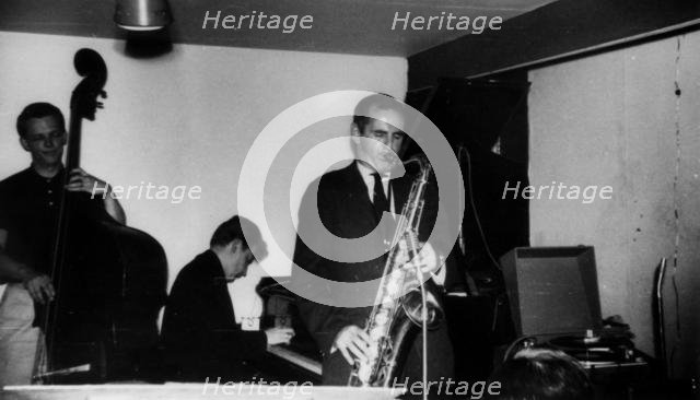 Ronnie Scott, "The Old Place", Gerrard Street, London, 1959. Creator: Brian Foskett.