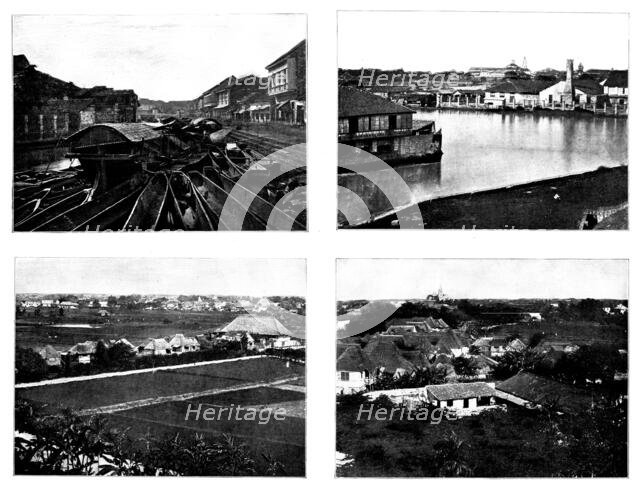 The Spanish-American War: scenes at Manila, 1898. Creator: Unknown.