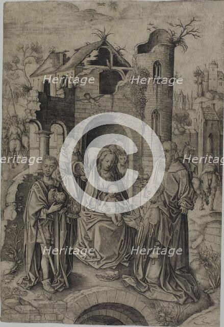 The Adoration of the Magi, n.d. Creator: Master IAM of Zwolle.