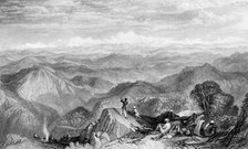 'Snowy Range, from Tyne or Marna', 1838. Creator: George Francis White.
