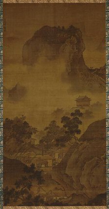 Landscape of Four Seasons: Fall, 15th century. Creator: Sesshu; Toyo (1420-1506).