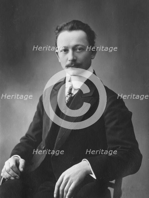 Head of the farm L.F. Radchenko., 1911. Creator: A. A. Antonov.