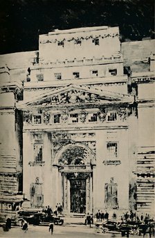 'Lloyd's New Building: Entrance in Leadenhall Street', 1928. Artist: Unknown.