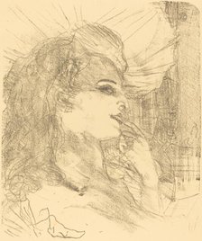 Anna Held, 1896. Creator: Henri de Toulouse-Lautrec.
