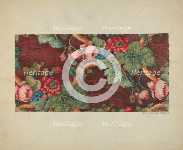 Carpet, c. 1936. Creator: George Loughridge.