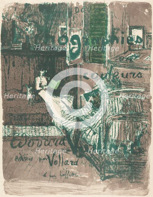 Cover for the Album "Paysages et intérieurs", 1899. Creator: Edouard Vuillard.