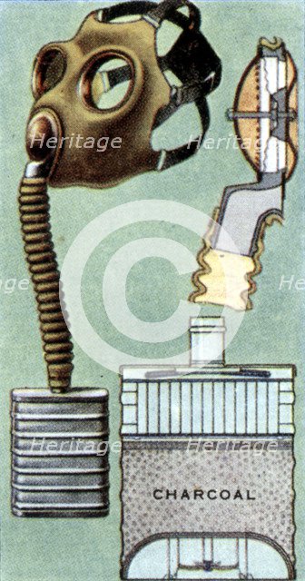 Air Raid Precautions, cigarette card, British, 1938. Artist: Unknown