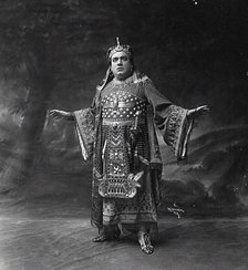 Enrico Caruso (1873-1921) as Radamès in Opera Aida by Giuseppe Verdi, 1910.
